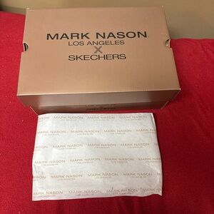 Mark Nason x Skechers Empty Shoe Replacement  Bronze Box 13x9x5 ”Tissue Paper